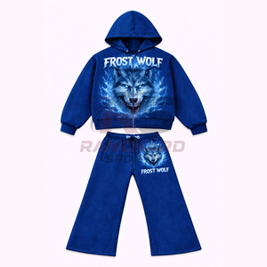 Ensemble de survêtement décontracté pour homme Coupe décontractée Ensemble de sweat-shirt chaud pour femme pour l'hiver Ensemble de survêtement de haute qualité fabriqué par un fabricant Taille personnalisée - Product Image 1