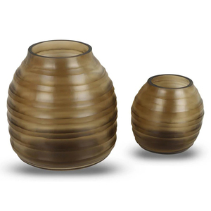 Vase en verre Asra haut de gamme pour une présentation florale élégante et une décoration intérieure à prix abordable - Product Image 3