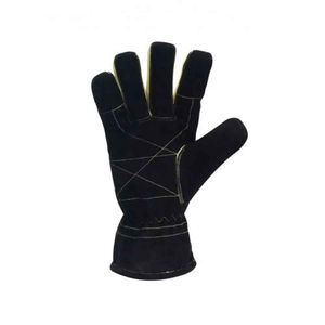 Guantes de Protección para Trabajo, Guantes de Bombero de Cuero, Nueva Llegada, Servicio de Fabricación OEM - Product Image 3