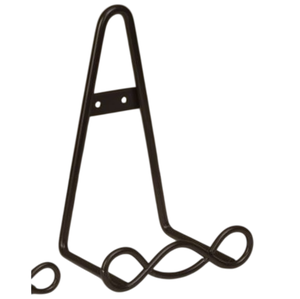 Chevalet en métal couleur argent style vintage, support de planche à peindre de qualité supérieure, chevalet sur pied pour dessin, design simple - Product Image 2