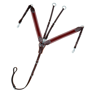 Coraza de caballo personalizada al por mayor, coraza de caballo de cuero de 6 puntos - Product Image 6