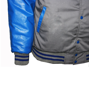 Chaqueta Varsity Personalizada al por Mayor para Mujer, Chaqueta Bomber Juvenil con Parches de Chenilla para la Escuela - Product Image 5