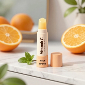 Exfoliante Labial Hidratante con Ácido Hialurónico Orgánico y Vitamina C, Bálsamo Humectante No Pegajoso, Aclarante, Empaque de Marca Privada - Product Image 4
