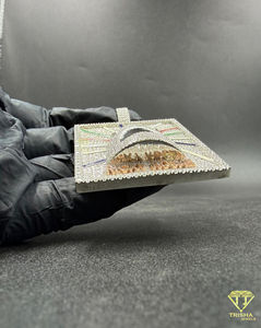 Colgante de Boca de Tiburón Personalizado con Nombre Personalizado "Ricky Rosay", Diamantes Moissanite VVS, Joyería Hip Hop - Product Image 3