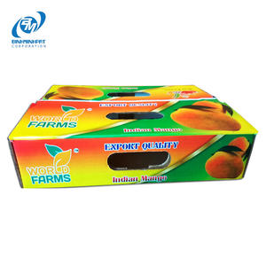 Cajas de papel corrugado para embalaje de fruta fresca, cartón reciclable para vegetales - Product Image 2