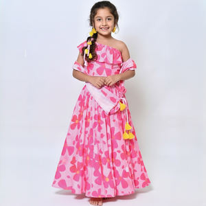 Lehenga Choli de Diseño Premium para Niñas, Vestido de Boda Bordado para Festivales, Disponible a un Precio Razonable - Product Image 3