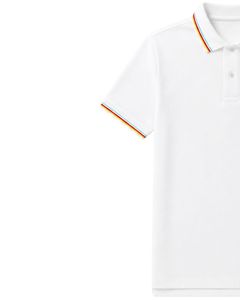 Custom <b>White</b> Men <b>Polo</b> Shirt Short Sleeve Casual Sports Golf T Shirt Breathable Summer Wear Stripe Collar Premium Quality Design - Product Image 4