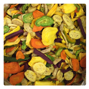 CHIPS DE FRUTAS Y HORTALIZAS DESHIDRATADAS PREMIUM DE VIETNAM-SNACKS DE ALTA CALIDAD - Product Image 1