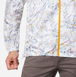 Veste coupe-vent à imprimé floral, tissu respirant et durable, confortable, tendance, prix abordable, fermeture éclair, vêtement d'extérieur en polyester - Product Image 5