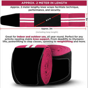 Rodilleras de Neopreno de Alta Calidad Unisex para Gimnasio, Fitness, Levantamiento de Pesas, Crossfit, Soporte Resistente para Entrenamiento y Sentadillas - Product Image 4