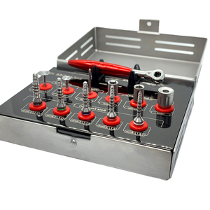 Kit chirurgical d'implants dentaires, ensemble d'outils d'implantologie de haute précision pour dentistes, acier inoxydable de qualité professionnelle - Product Image 4