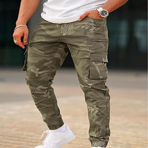 Pantalon de Costume Homme Sur Mesure Style Britannique Coupe Slim Couleur Café Taille Élastique en Toile avec Design Plissé à Devant Plat - Product Image 2