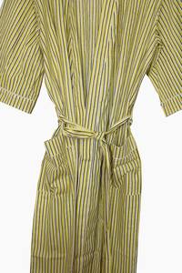 Bata Kimono de Algodón Suave y Transpirable con Estampado de Dibujos Animados Naaz Textile para Mujer, Camisón de Verano Hecho a Mano ODM con Cuello en V y Cintura Elástica - Product Image 2