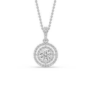 LUXESHINE - Colgante de Diamante Cultivado en Laboratorio, Corte Oval Brillante de 1.58 Quilates, Oro Sólido de 14K, Joyería Ligera para Compromiso de Mujer, IGI - Product Image 4