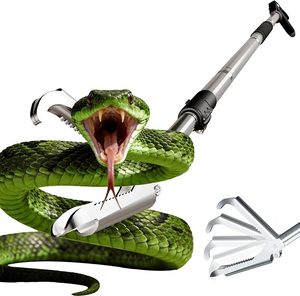 Pinzas Modernas en Espiral para Atrapar Serpientes, Pinza Profesional para Reptiles, Equipo de Manipulación Segura y Duradero, Servicio OEM Personalizado - Product Image 1
