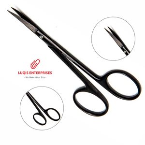 กรรไกรตัดเยื่อแก้ว ใบมีดทังสเตนคาร์ไบด์ เคลือบเซรามิก เครื่องมือผ่าตัด สแตนเลสสตีล เครื่องมือตัดละเอียดความแม่นยำสูง - Product Image 1