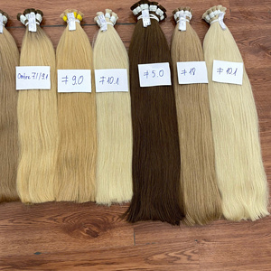 Cabello humano a granel con cutículas alineadas, color natural, liso y con ondas naturales, de 6 a 32 pulgadas. - Product Image 2