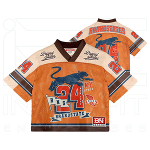 Latest Design Boxy Fit Drop Shoulder Soccer Jersey <b>Retro</b> Mesh <b>Football</b> Shirt Quick Dry Sublimation Teamwear OEM ODM Manufacturer - Product Image 1