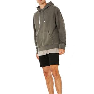 Conjunto Deportivo para Hombre de Alta Calidad, Lavado Ácido, Tela Transpirable, Sudadera con Cremallera y Pantalones, Tallas Grandes, Ropa Casual Urbana, OEM, Venta Caliente - Product Image 6