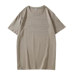 T-shirts pour hommes, vêtements décontractés, imprimés par transfert thermique, tissu en coton respirant, 180 grammes, coupe classique, service OEM - Product Image 2