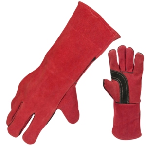 Gants de sécurité en cuir de vachette de qualité supérieure, protection des mains pour le soudage, anti-chaleur, anti-étincelles, pour la lutte contre les incendies, usage industriel - Product Image 4