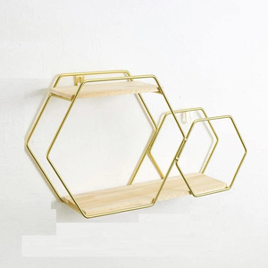 1. Estante de Pared Metálico Industrial Moderno para Decoración del Hogar y Almacenamiento - Product Image 3