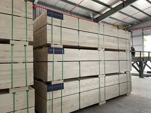 ไม้แปรรูปวีเนียร์ลามิเนต LVL สำหรับบรรจุภัณฑ์/พาเลท ขนาด 3900 มม. ขนาดตามสั่ง วัสดุไม้ป็อปลาร์ LVL - Product Image 6