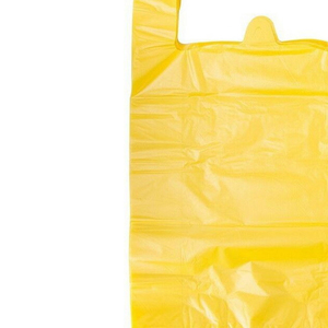 Bolsa de Plástico Amarilla Sólida con Logotipo Personalizado, Bolsa de Compras para Ropa, Se Acepta Impresión Personalizada con Asa de Lazo - Product Image 6