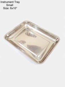 Stainless Steel Manual Surgical Tray Lid Zenvora Medical Grade Instrument <b>Box</b> High-Temperature Sterilized <b>Small</b> Large Sizes CE - Product Image 5