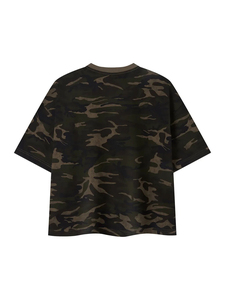 เสื้อยืดลายพรางโอเวอร์ไซส์ ยูนิเซ็กส์ แขนสั้น เสื้อผ้าสตรีทแวร์ฤดูร้อน ระบายอากาศได้ดี กันน้ำ ผลิตจากโพลีเอสเตอร์ พิมพ์ลาย เหมาะสำหรับการล่าสัตว์ ป้องกันรังสียูวี - Product Image 2