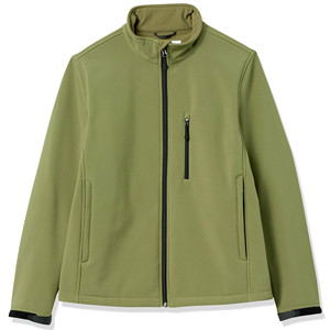 Veste softshell imperméable et coupe-vent pour homme avec doublure en polaire, idéale pour la randonnée et le camping - Product Image 3