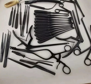 Laminectomy <b>Set</b> 35 Pcs For Orthopedic Spine Surgery Procedures Black Coated CE Certified Class II - Product Image 4