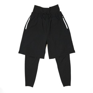 Pantalones Cortos Awrah Negros de Cintura Media para Hombre, Cierre con Cordón, Cremalleras Laterales, Secado Rápido, Estilo Casual Deportivo Islámico, Ropa Deportiva Urbana - Product Image 2