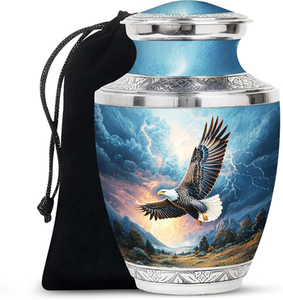 Urnas de Cremación de Latón para Cenizas de Adultos, Urnas Hechas a Mano para Hombres y Mujeres, Urnas Decorativas, Urnas Funerarias - Product Image 5