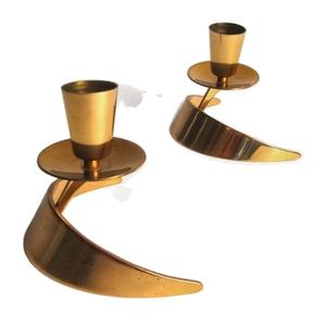 Portavelas de metal con diseño de Luna, decoración europea para el hogar, juego de centros de mesa, soportes decorativos - Product Image 1