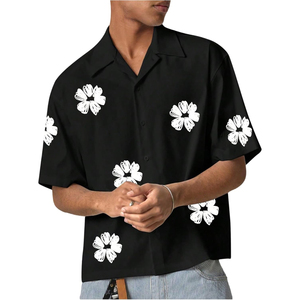 T-shirt graphique décontracté sur le thème de la piscine, mélange de coton de qualité supérieure, manches courtes, confortable, haut de gamme, streetwear tendance - Product Image 1