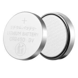 Batterie a Bottone al Litio CR2450, Confezione da 20 Pezzi, Lunga Durata, 3V, CR 24 Senza Mercurio, Anti-Ingozzamento, Confezione da 4 per Dispositivi Digitali - Product Image 1