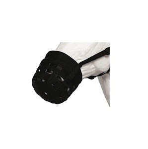 Museau anti-géronnage pour chevaux, best-seller, couleur noire, équipement équestre, fournisseurs de produits de haute qualité - Product Image 2