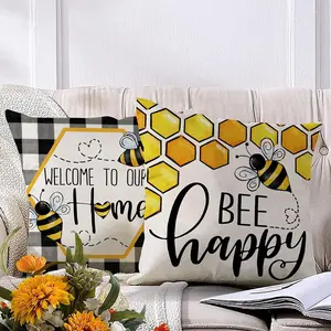 Декоративные наволочки для подушки с Пчелой