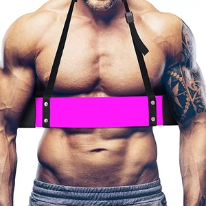 GAF Custom Aluminum Steel Arm Blaster Biceps Triceps Dumbbells Barbells Curls Muscle Isolator Big Arms Bodybuilding 15 lb Heavy - Product Image 3