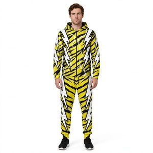 Chándal Sublimado para Hombre, Moderno, Confeccionado con Material Suave, Ofrece Estampados Únicos, Chándal Sublimado para Uso Diario - Product Image 1