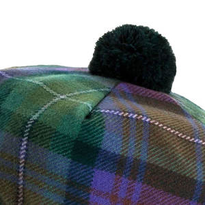 Chapeau Tam O Shanter de qualité supérieure, écossais, motif tartan de l'île de Skye, en laine chaude, classique pour les Jeux des Highlands - Product Image 4