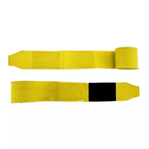 Bandages de boxe professionnels OEM personnalisés, durables, avec boucle pour le pouce, respirants, en coton élastique, avec logo personnalisé, bandages intérieurs de boxe - Product Image 3