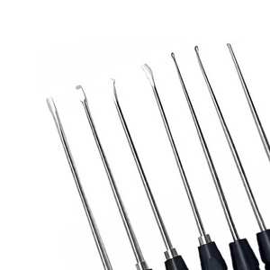 Juego de Curetas Óseas para Cirugía de Columna Vertebral, Kit de 7 Piezas de Instrumentos Ortopédicos, Herramientas de Cirugía Espinal Reutilizables de Acero de Grado Hospitalario - Product Image 2