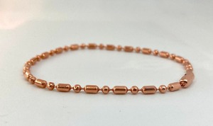 Unisex Adjustable Magnetic Copper Health Bangle for Men and Women Healthcare Supply Copper Alloy Cuff <b>Bracelet</b> <b>Ball</b> Shape - Product Image 2