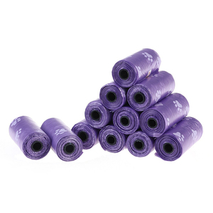 Bolsas compostables para caca de perro con impresión personalizada 100% de calidad superior a prueba de fugas y control de olores de la fábrica de Vietnam para arena para gatos - Product Image 2