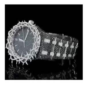 Brand New High Quality Customized Iced Out Lab Grown Diamond <b>Watch</b> Stainless Steel 20mm Band Business Luxury for <b>Men</b> - Product Image 1