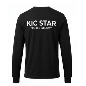 ชุดลำลองคุณภาพสูง ผ้าฝ้าย 100% ระบายอากาศได้ดี เสื้อแขนยาว กางเกงขายาว พิมพ์โลโก้ได้ตามต้องการ เอวยางยืด ชุดกีฬาผู้ชาย - Product Image 6
