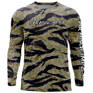 เสื้อตกปลาป้องกันรังสียูวี พิมพ์ลายเต่า แบบซับลิเมชั่น UPF 50 ป้องกัน UV สำหรับผู้ใหญ่ ยูนิเซ็กซ์ ผลิตจากโพลีเอสเตอร์/สแปนเด็กซ์ รับผลิตตามแบบ OEM พร้อมสกรีนโลโก้ - Product Image 5