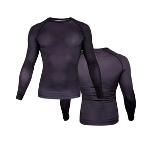 Camiseta Deportiva Antiarrugas para Hombre, Calidad Premium, Transpirable, Ecológica, Spandex/Poliéster 220g, Personalizable, Manga Larga, Ropa Casual - Product Image 4